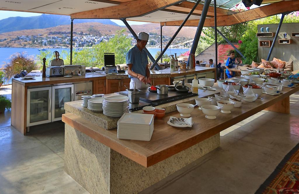 Macakizi Hotel 古托克布库 餐厅 照片